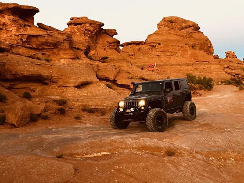 St. George: Sand Mountain Sunset Jeep Tour (Private) - Starting Point and Meeting Arrangements in St. George