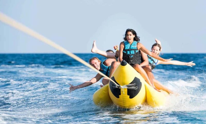 St. Georges Bay: Inflatable Banana Boat Ride - Safety Measures and Equipment