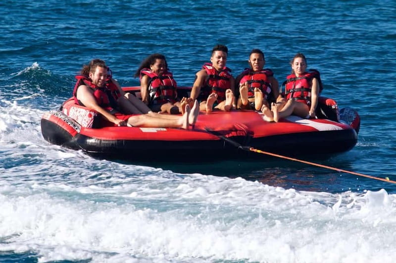 St. Julian's: Inflatable Crazy Sofa Ride - The Experience of a 10-Minute Water Thrill