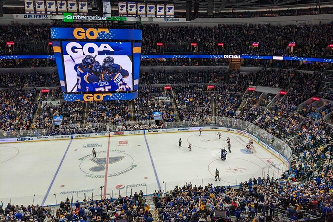 St Louis Blues Ice Hockey Game at Enterprise Center - Exciting NHL Action at the Enterprise Center for $49.24