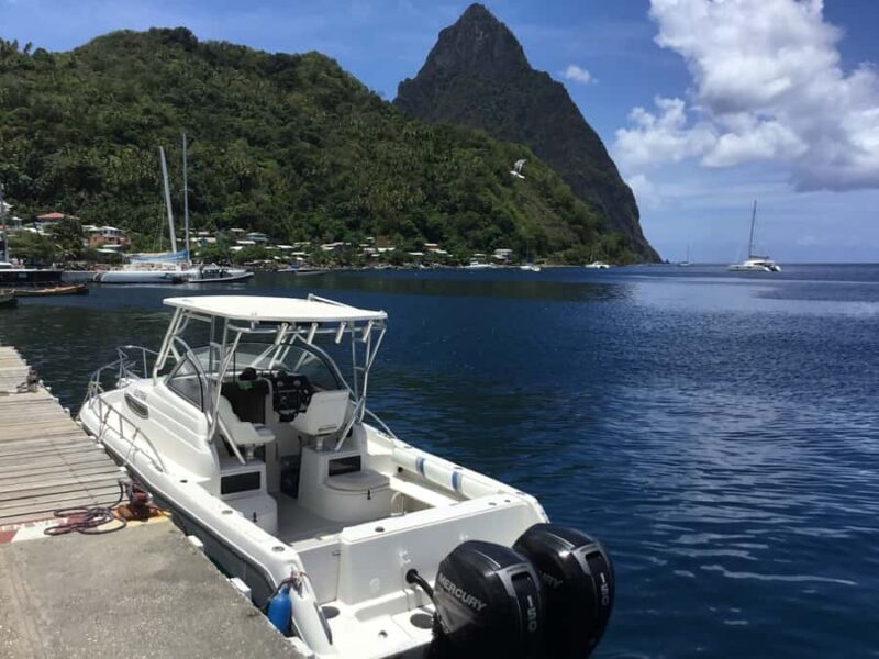 St.Lucia Private West Coast Snorkeling charter to Soufriere - Explore Saint Lucia’s West Coast by Private Boat