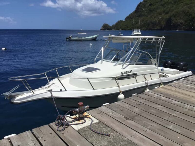 St.Lucia Private West Coast Snorkeling charter to Soufriere - Iconic Stops Along Saint Lucias Coastline