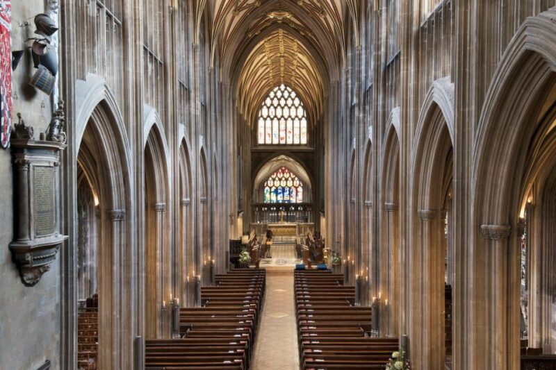 St Mary Redcliffe Church Bristol: Guided Tour - Inside the Church: Medieval Art and Architectural Features