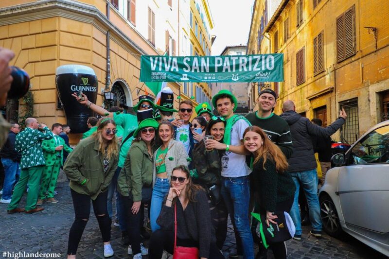 St Patricks Day in Rome - The Guides and Language Options