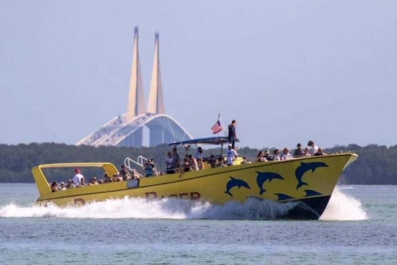 St. Pete Beach: Dolphin Racer Cruise by Speedboat - Exciting Speedboat Ride through Gulf of Mexico Waters