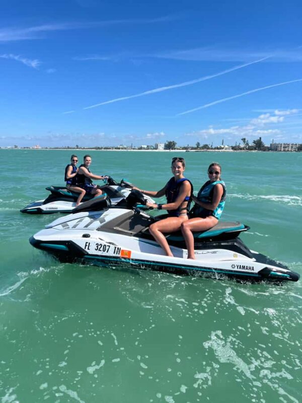 St. Pete: Guided Jet Ski Tour with Island Hopping - Exploring Fort De Soto and Shell Key