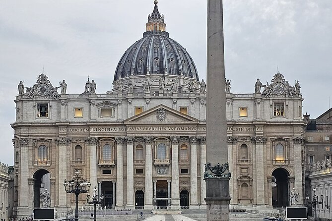 St. Peter's Basilica and Papal Grottoes Guided Tour - Highlights of the Art and Architecture