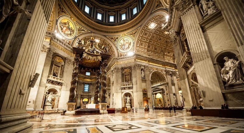 St. Peters Basilica Tour with Holy Door & Vatican Grottoes - Exploring the Vatican Grottoes: Tombs of Popes