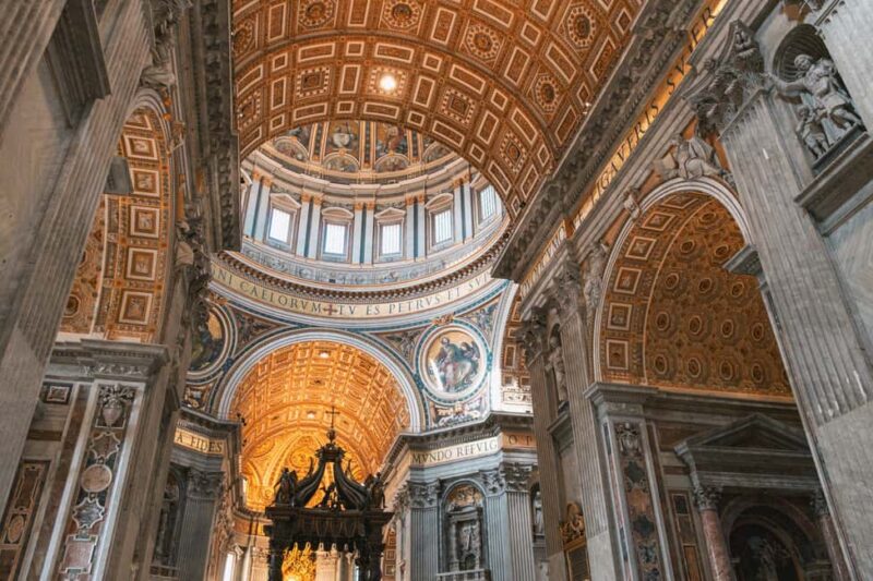St. Peters Basilica with Optional Dome Ticket & Audioguide - Key Points