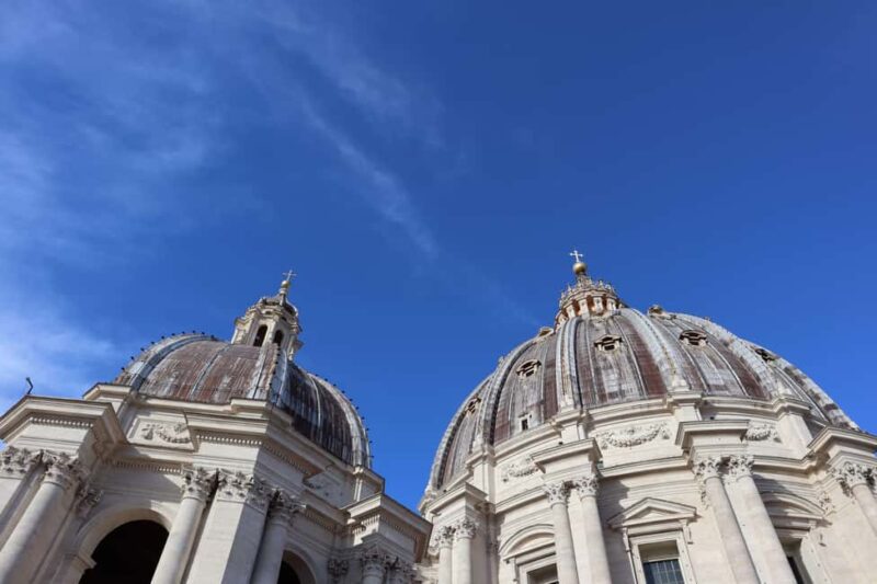 St. Peters Basilica with Optional Dome Ticket & Audioguide - Ticket Options and What They Cover