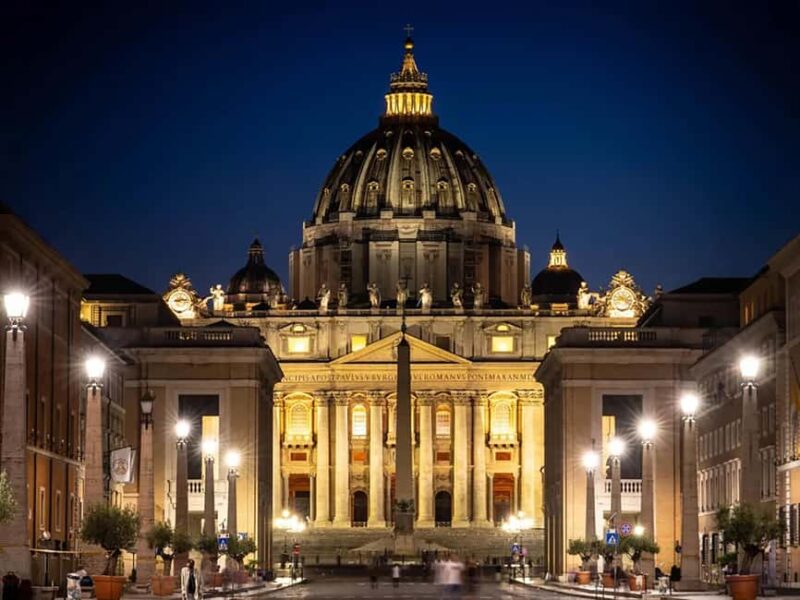 St. Peter's Basilica Wonders: Michelangelo, Bernini & Crypt - The Mosaic Dome: A Visual Spectacle of Colors and Patterns