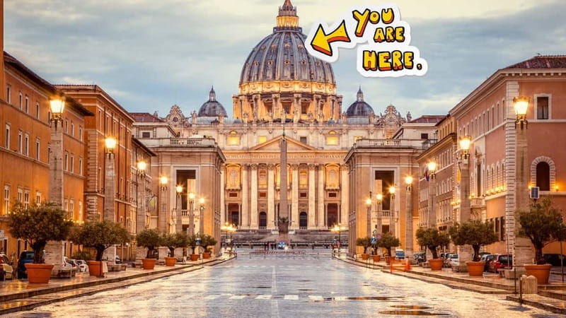 St. Peter's Dome Climb, Basilica and Vatacombs Tour - How the Tour Starts in Vatican City