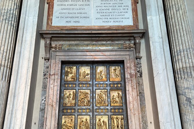 St. Peter's Private Tour with Holy Doors - Spot the Architectural Marvels: Bernini and Michelangelos Contributions
