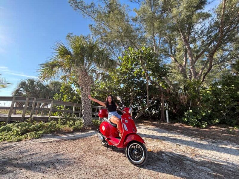 St. Petersburg: Guided Vespa Beach Tour With Curated Stops - Refreshing Swim at Treasure Island