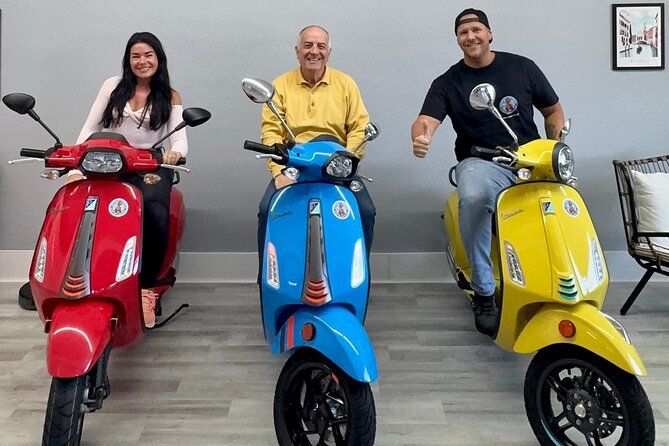 St. Petersburg: Vespa Beach Adventure with Self-Guided Route - Starting Point in the Vibrant Grand Central District