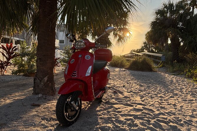 St. Petersburg: Vespa Beach Adventure with Self-Guided Route - Logistics: Meeting Point and End Location