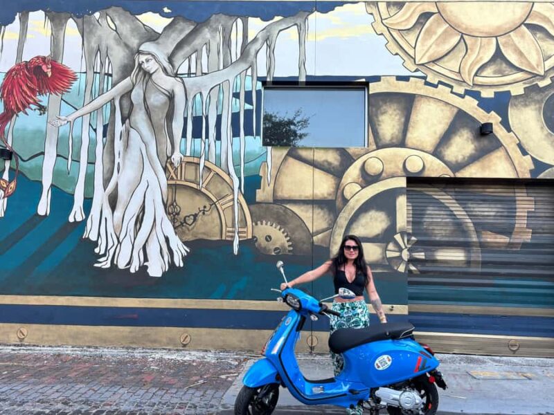 St. Petersburg: Vespa Mural Tour with Guide - Whats Included and Whats Not