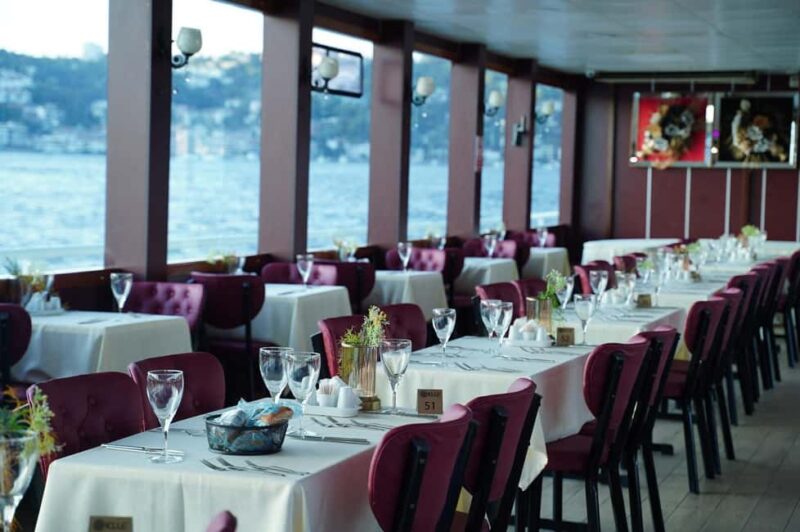 stanbul:Bosphorus Dinner Cruise & Soft and Alcohol Drinks - Landmarks Visible from the Yacht During the Cruise