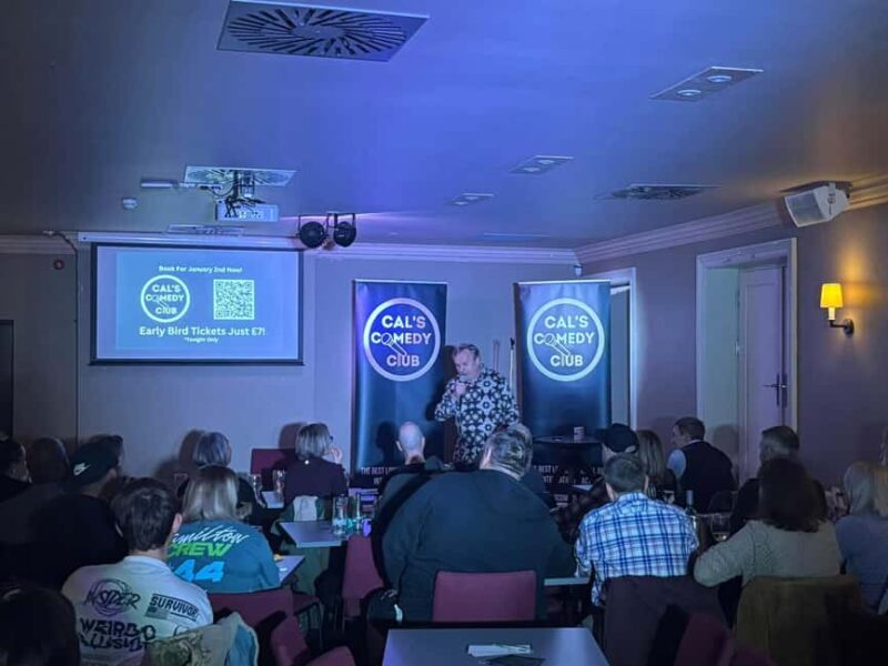 Stand-Up Comedy Show at The Chillingham - The Comedian Host: Cal Halbert’s Role