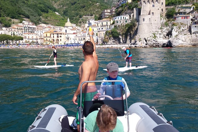 Stand Up Paddle guided tour through Amalfi Coast - The Experience of Paddling through Caves and Waterfalls