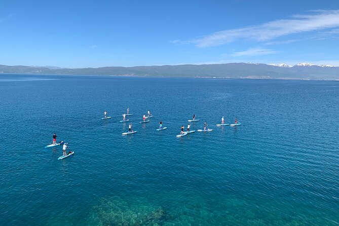 Stand up Paddle Tour in Lake Ohrid - Starting Point at SUP Club Ohrid on Kaneo Beach