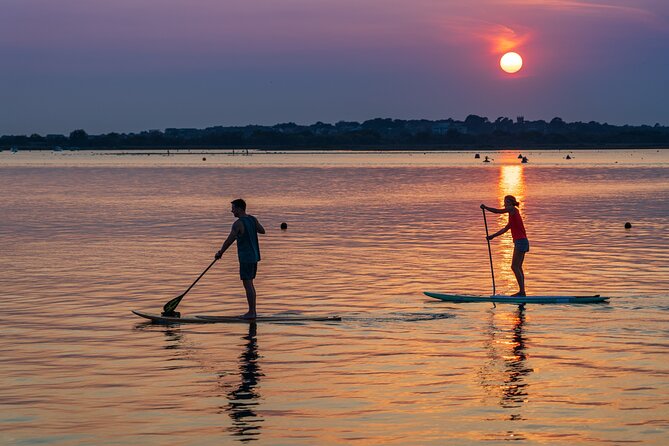 Stand up paddleboard adventure in Leangbukta - Paddling Toward Konglungen and the Natural Surroundings