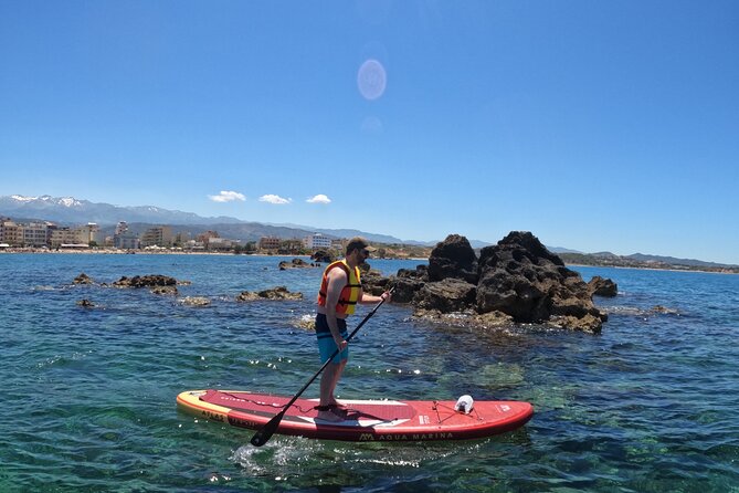 Stand-up Paddleboard Lazareta Experience Chania Crete (tour) - The Water Conditions and Paddleboarding Experience