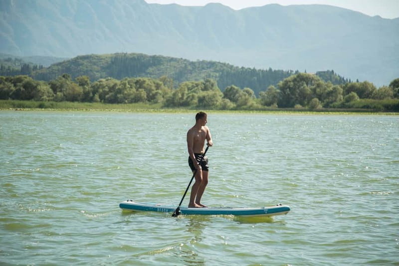 Stand Up Paddleboard on Skadar Lake - An Epic Adventure ! - Discover the Serenity of Skadar Lake on a Paddleboard Tour from Virpazar