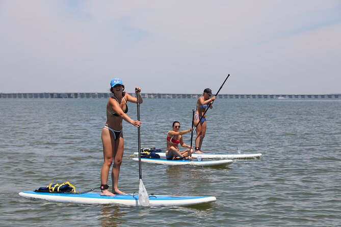 Stand Up Paddleboard Rentals in Ocean City, MD - Paddleboarding from Behind the Aloft Hotel in Ocean City