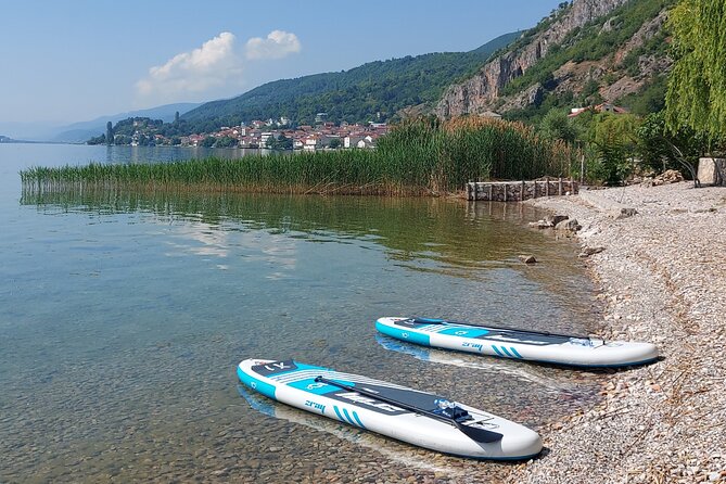 Stand-Up Paddleboard (SUP) Rental in Struga - Starting Point at R1208 6330 in Radozhda