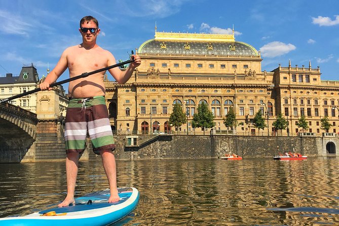 Stand-Up Paddleboarding on the Vltava River in Prague - Meeting Point at Yacht Club CEREPodolské Nábeí