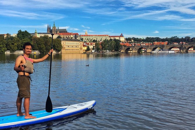 Stand-Up Paddleboarding on the Vltava River in Prague - Equipment, Refreshments, and Safety