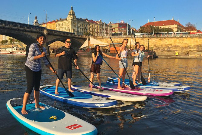 Stand-Up Paddleboarding on the Vltava River in Prague - Comparing to Other Prague Experiences
