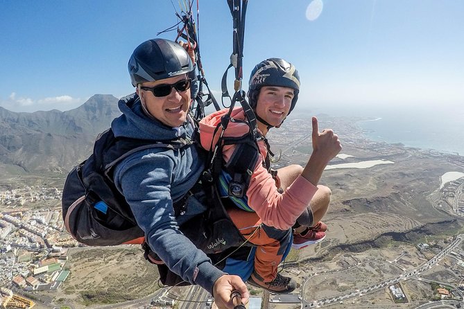 Standard Paragliding Tandem Flight over Adeje, Tenerife South - Key Points