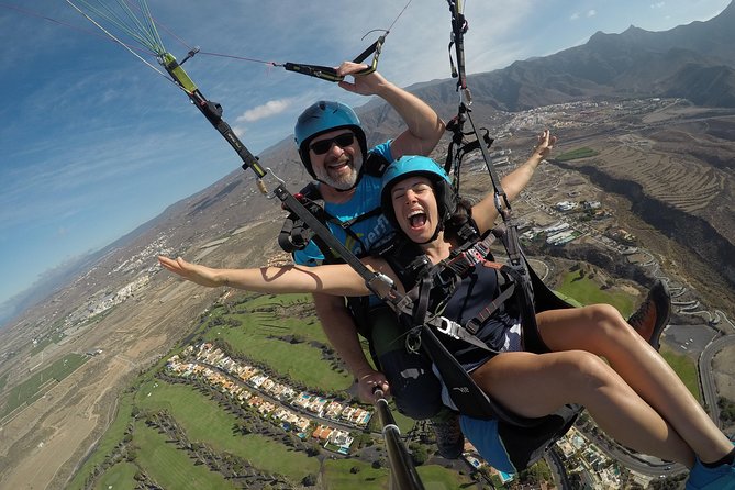 Standard Paragliding Tandem Flight over Adeje, Tenerife South - Safety Equipment and Insurance in Place