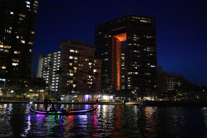 Starlight Waikiki Gondola Cruise (non shared) evening/moonlight - Sunset and Rainbow Opportunities: Natures Spectacles