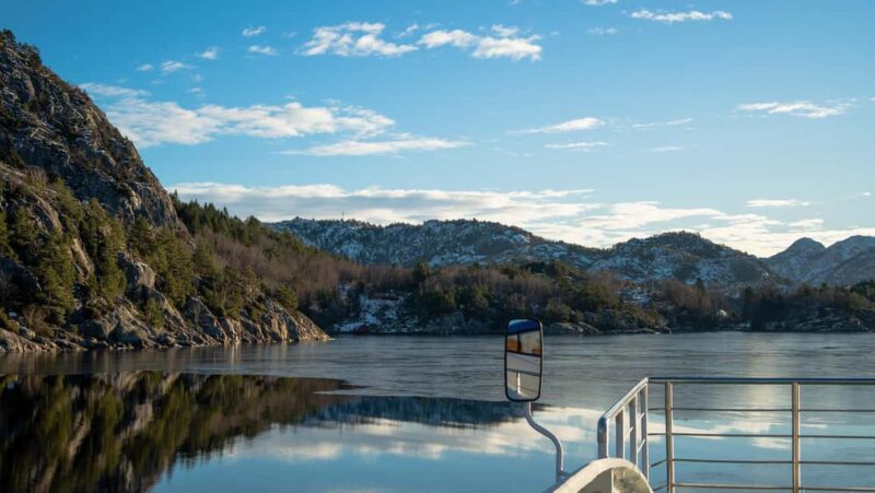 Stavanger: Electric Fjord Cruise to Lysefjord & Preikestolen - Wildlife and Natural Encounters on the Fjord