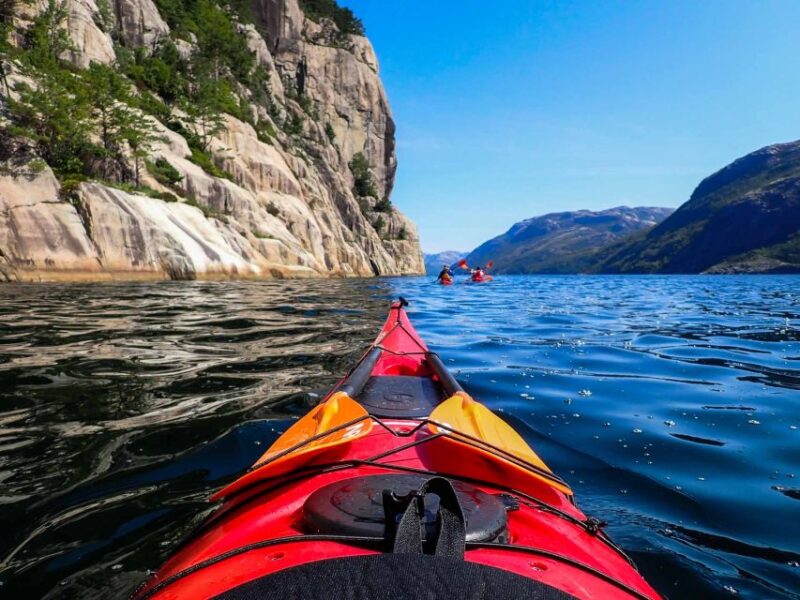 Stavanger: Guided Kayaking in Lysefjord - Stavanger: Guided Kayaking in Lysefjord — A Close-Up of Norway’s Spectacular Fjord Landscape