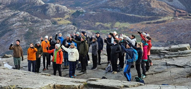 Stavanger: Hiking to world famous Pulpit Rock - Reaching the Iconic Pulpit Rock