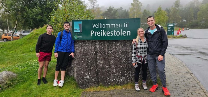 Stavanger: Hiking to world famous Pulpit Rock - Descending Back to Base Camp