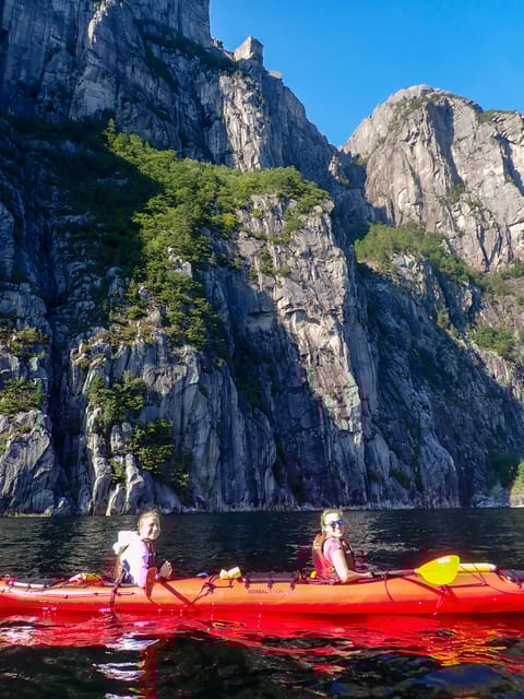 Stavanger: Lysefjord Kayak Safari (Waterfalls & Pulpit Rock) - Exploring Vagabond’s Cave and Waterfall Passages