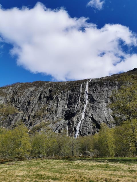 Stavanger: Månafossen photo adventure and raw nature - Dirdalstraen Farm Sale and Fjord Views
