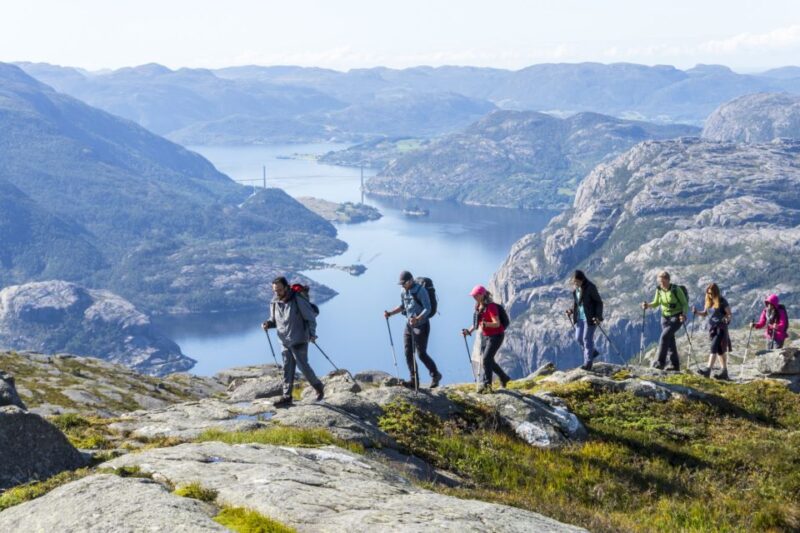Stavanger: Preikestolen Hidden Trail Hike + Canoe + Lunch - The View from Preikestolen: A Breathtaking Reward