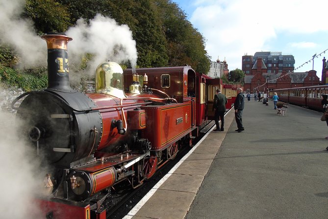 Steam Trains and Castles with qualified Isle of Man Tour Guide - Meet Your Private Guide and Enjoy Hassle-Free Pickup