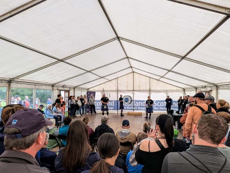 Stirling: Highland Games International Gathering Ticket - Priority Access and Seating: The Grandstand Advantage