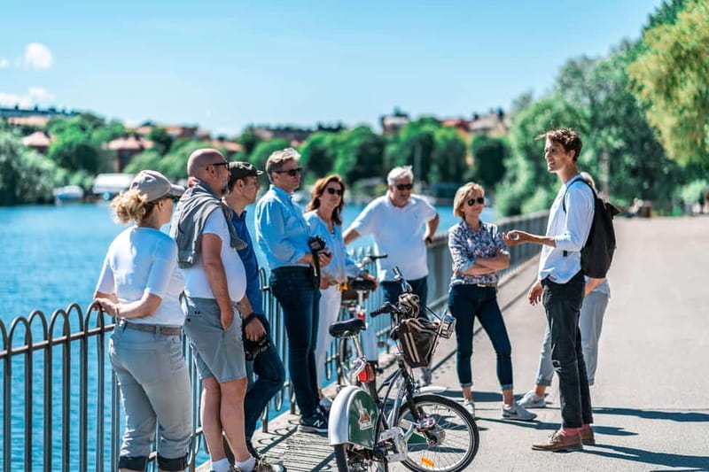 Stockholm 3-Hour Private Guided Bike Tour - Stops for Photos and Relaxation Along the Route