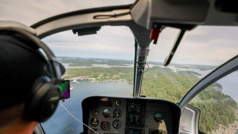 Stockholm 30-minute Private Helicopter Tour with Vaxholm - Limitations and Considerations
