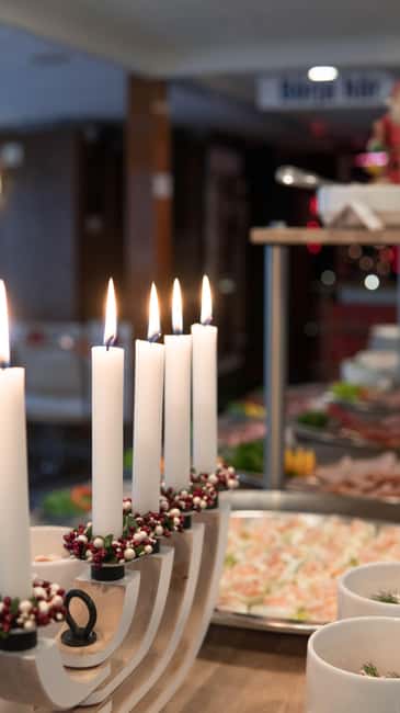 Stockholm: All-You-Can-Eat Christmas Buffet Cruise Livemusic - Sweet Treats and Desserts to End the Feast