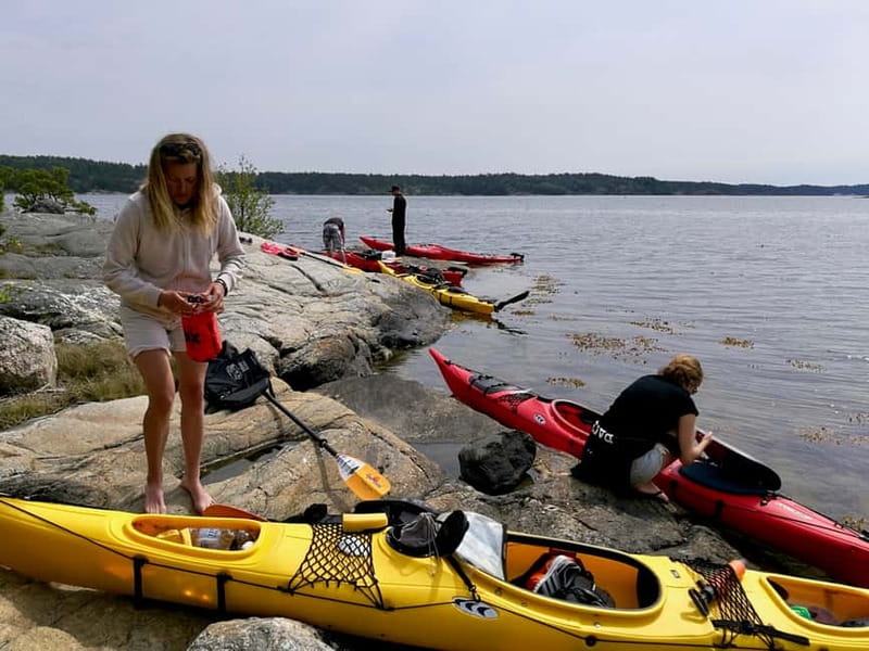 Stockholm Archipelago: Fun-Day Kayaking with Island Lunch - Island Lunch Cooked on an Open Fire