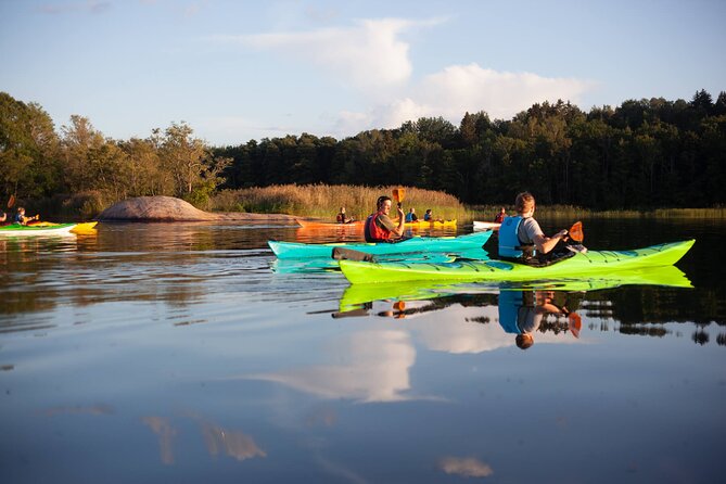 Stockholm Archipelago Sunset Kayaking and Fika tour - Key Points